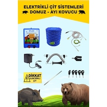 Atlas Elektrikli Bahçe Çiti 5 Yıl Garanti 2000mt Ömürlük Set Ürün No4