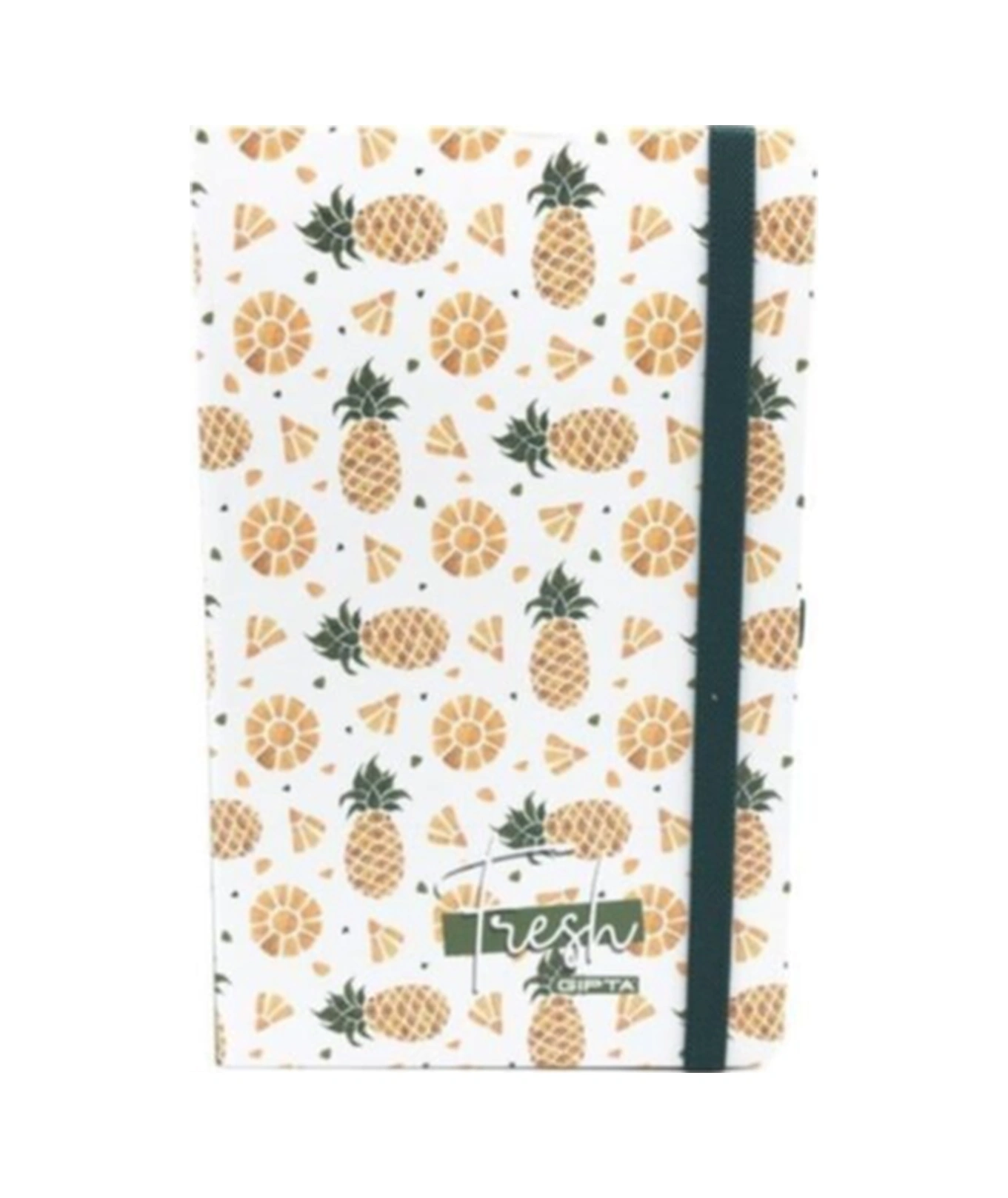 4316 Fresh Notebook Sert Kapak 120 Yaprak Çizgili 13 X 21 Cm Beyaz-sarı Beyaz-sarı