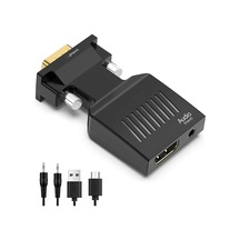Vga To Hdmı Dönüştürücü Vga+audio To Hdmı Çevirici Converter 1080p