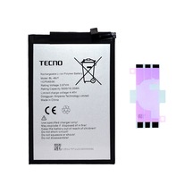 Tecno Camon 18p Bl-49jt Batarya Pil Telefon Bataryası Pil Bandı Yanında