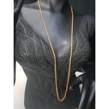 Vog Yuvarlak Kral Model Rose Renk Çelik Unisex 3mm 80 Cm Uzunluk Orta Kalınlıkta Kolye Zincir