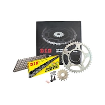 Dıd Ktm Rc 390 Zincir Dişli Seti 2014-2019 X-ringli Zincir Çelik Renk
