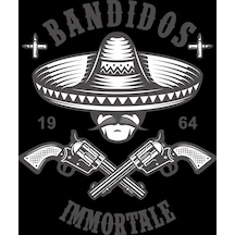 Bandidos Sticker 10x10 Cmrenkli Sticker