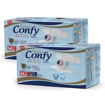 Confy Adult Yetişkin Bezi Medium 30 Adet X 2 Paket