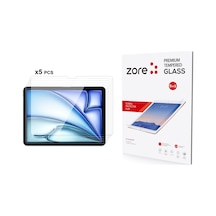 Subutu Apple Uyumlu iPad Air 11 2024  Sbt 5in1 Tablet Temperli Cam Ekran Koruyucu-şeffaf