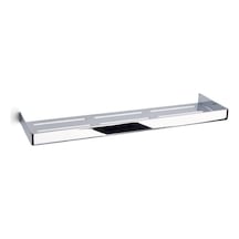 Banyo Krom Duş Rafı Krom Renk 50x100x400 Mm Beyaz Tek Ebat Ba3003 043 Cr 7/8 Yaş