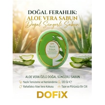 Aloe Veralı Doğal Süngerli Sabun