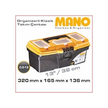 Plastik Takım Çantası Mano Co-13