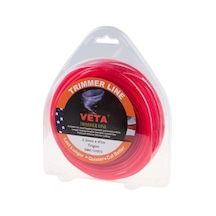 Veta 131873 Misina 3.3mm 41 Metre 3 Köşe Kırmızı