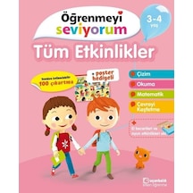 Öğrenmeyi Seviyorum-Tüm Etkinlikler 3-4 Yaş- Uçanbalık Yayıncılık