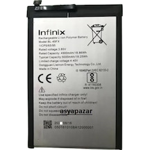 Infinix Hot 9 - Hot 9 Play Pil Batarya Bl-49Fx Hot9 Pil
