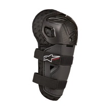 Alpinestars Bionic Action Kickstart Çocuk Diz Koruma Siyah Siyah