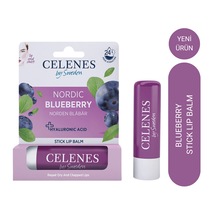 Celenes Nordic Blueberry Stick Lip Balm Lip & Cheek 4,8 Gr