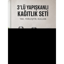 3 Adet Yapışkanlı Rulo Tutucu Siyah Metal Tuvalet Kağıdı Askısı - Lisinya