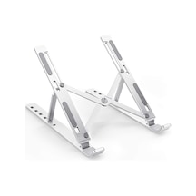 Powermaster 10''-16'' Katlanabilir Tablet + Laptop Standı Pm-24325 Metal + Ayarlanabilir