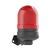 Mesan Ø70 Xenon Çakar Buzzer Duvar Montaj Kırmızı 24vdc Ms 305.1.24vdc