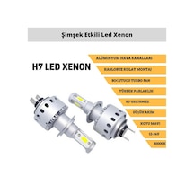 Byx H7 Kablosuz 3000K Mavi Led Xenon