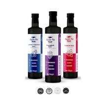 Applepiefoods Yaban Mersini Özü + Karadut Özü + Kızılcık Özü
