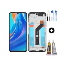 Tecno Spark 7 Uyumlu Çıtalı A Kalite Lcd Ekran Dokunmatik + Montaj Seti