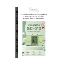 Premium Arkadaş Taşınabilir Zaman Gc-010 Yeşil El Atarisi Tetris Gameboy