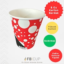 Fb Cup 8 Oz Karton Bardak 1.000 Adet Sızdırmaz