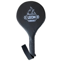 Leon Ultimate Hakiki Deri Boks Ve Kick Boks Raket Ellik Siyah