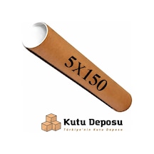 5x150 Cm Kapaklı Silindir Postüp Rulo Gönderi Kutusu 5 Adet