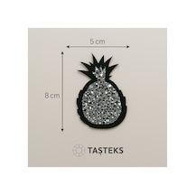 Taşlı Ütülenebilen Veya Sticker Olarak Kullanılabilen Ananas Modeli