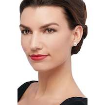 Kültür Incisi Çivili Küpe - 11 Mm. Inci Küpe Çok Renkli