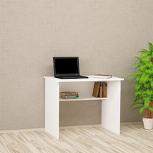 Kalenderdekor1 Kalender Dekor Ellen 90 Cm Çalışma Masası Beyaz