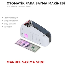 Otomatik Para Sayma Makinesi Hızlı Banknot Sayacı Kompakt Ve Pratik Kullanım