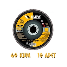 Katlı Flap Disk Zımpara A60 Kum - 10 Adet