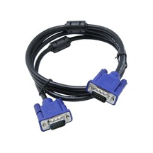 1.5m Vga Uzatma Kablosu Hd 15 Pin Erkek-erkek Vga Kabloları Kablosu Tel Hattı Bakır Çekirdek Pc Bilgisayar Monitörü Projektör