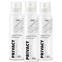 Privacy Woman Addiction Kadın Deodorant Sprey 3 x 150 ML