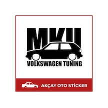 Mk2 Volkswagen Tunıng Golf Sticker Mk2 Volkswagen Oto Sticker