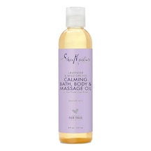 Shea Moisture Lavender & Wild Orchid Banyo, Vücut Ve Masaj Yağı 237ml