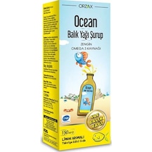 Ocean Omega 3 Şurup 150Ml. Limon Aromalı