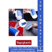 Uzun Ömürlü Pratik Kolay Temizlik Halı Koltuk Evcil Hayvan Kedi Köpek Kıl Tüy Kir Toz Toplama Rulosu