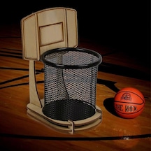 Ganzhoushop Kendin Yap Masaüstü Kalem Tutucubasketbol Standı Basketbol Kalem Tutucu Metal Kalem Tutucu Basketbol Hayranları Dekompresyon Oyuncağı Olarak