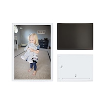 Lexroo Mag-tech Magnetische Foto Pocket Rahmen, Weiß, Hält 10,2 X 15,2 Cm Fotos, 10 Stück, Weiß