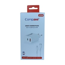 Compaxe Cta-350tı 35w 5v 3a Pd-qc+ Type-c To Lightning Şarj Kablo