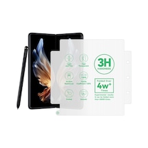 Samsung Uyumlu Galaxy Z Fold 4 Zore Hizalama Aparatlı S-fit Body Ekran Koruyucu