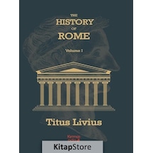 The History Of Rome Volume 1 - Titus Livius - Kırmızı Ada Yayınları