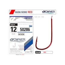 Owner 50286 Sode Red İğne 10