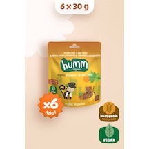Hummorganic Organik Glutensiz Vegan Muzlu Kek Atıştırmalık Paketi - 6 adet