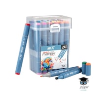 Rich Sketch Marker Çift Taraflı Çizim Kalem Seti Art-x Rich Yüksek Kalite Kalıcı Mürekkep İade Garantili,syfartx Çok Renkli