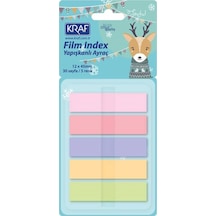Index Film Pp Pop-up 5 Renk X 30 Yp 12x45 Mm Pastel Renkler 51248-2