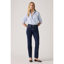 Levi's 501 Orj Local Tr Salsa Stonewash Koyu Mavi Kadın Jean-9398 Koyu Mavi