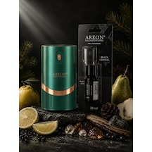 Areon Aromatik Difüzör Yeşil Lux Metal + Black Crystal