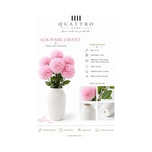 Quattrohome Lüks Kasımpatı Quattrohome Lüks Kasımpatı Açık Pembe Zerafet